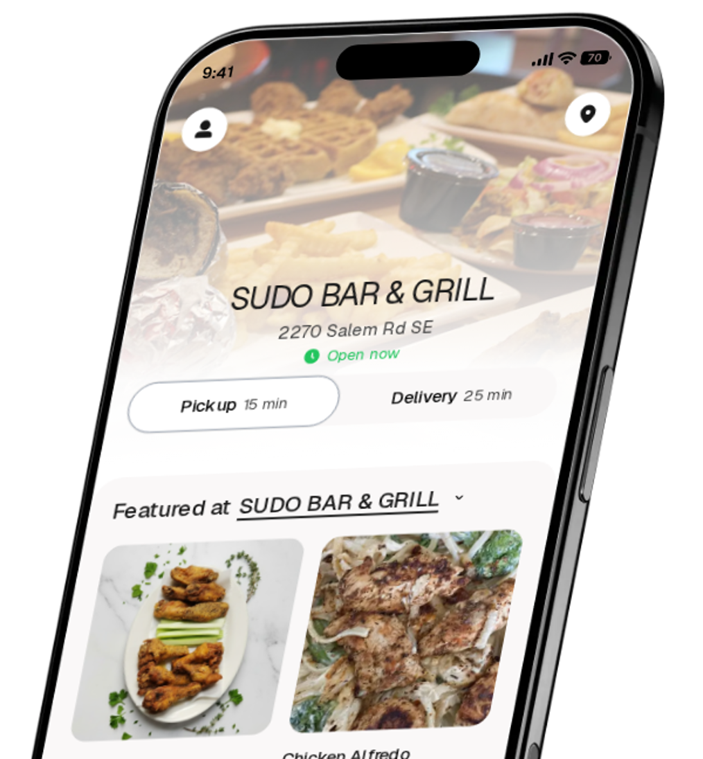 SUDO BAR & GRILL app preview